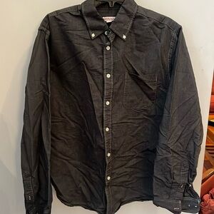Merona button down shirt large